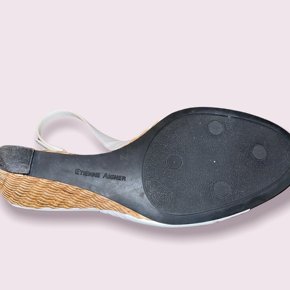 Etienne Aigner leather wedges - Picture 8 of 8